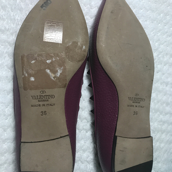 Valentino Rockstud ballerinas flat shoes - Picture 8 of 8